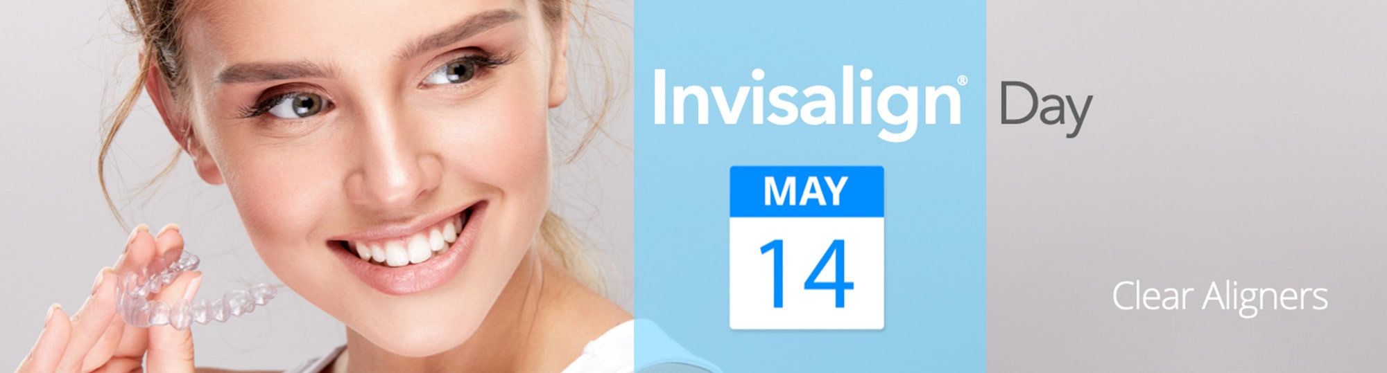 invisalign day banner May 2024